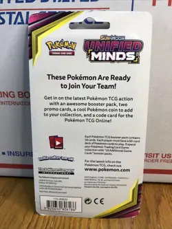 POKEMON SUN & MOON UNIFIED MINDS BLISTER PACK UMBREON AND EEVEE SEALED - Image 2