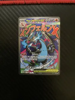 Mega Charizard X ex MEP023 Black Star Promo UPC Pokemon TCG NM #023 - Image 1