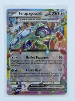 Terapagos ex - 179/217 - ME: Ascended Heroes - Double Rare Pokemon TCG - NM - Image 1