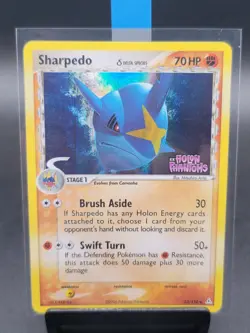 pokemon sharpedo holon phantoms stamped 53/110 - Image 3