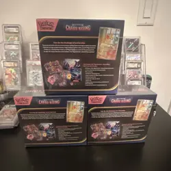 Pokemon TCG Chaos Rising Elite Trainer Box Lot of 3 (English) - Image 2