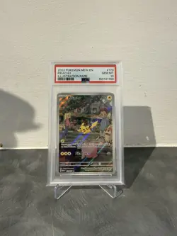 Pokemon Pikachu 173/165 Scarlet & Violet 151 Illustration Rare PSA 10 GEM MINT - Image 1