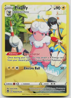 Flaaffy TG03/TG30 Silver Tempest Trainer Gallery Pokemon NM - Image 1