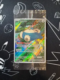 Snorlax SVP 051 Pokemon TCG Scarlet &Violet 151 ETB Promo English Sealed - Image 1
