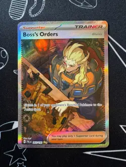 Boss's Orders 265/193 Pokemon TCG Paldea Evolved Special Illustration Rare - Image 1