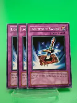 3x LP Lightforce Sword RP02-EN003 Retro Pack 2 Unlimited - Image 1