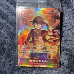 Monkey D. Luffy SR ST10-006 - Treasure Booster Promo - One Piece TCG (Sealed) NM - Image 2
