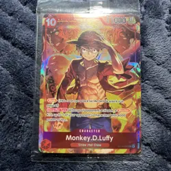 Monkey D. Luffy SR ST10-006 - Treasure Booster Promo - One Piece TCG (Sealed) NM - Image 3