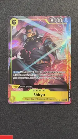 Shiryu Alt Art (OP16-108) | OP16 - The Time of Battle | ENGLISH - Image 1