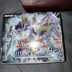 Yu-Gi-Oh Cards - Alliance Insight - BOOSTER BOX [24 Packs] - New Sealed - Image 1
