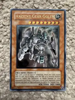 Yu-Gi-Oh! Ancient Gear Golem TLM-EN006 Ultimate Rare - Image 1