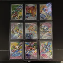 Pokemon 2026 First Partner Illustration Collection 9 card Promo Set #3 Kanto + - Image 1