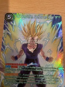 Dragon Ball Super SS2 Son Gohan, Sadness and Rage BT27-059 SPR card - Image 2