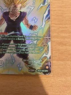 Dragon Ball Super SS2 Son Gohan, Sadness and Rage BT27-059 SPR card - Image 4
