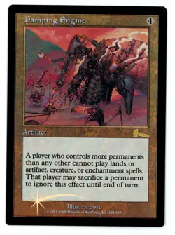 Damping Engine -- MTG (SP+/NM Quality FOIL) - Urza's Legacy - See pics/scans! - Image 1