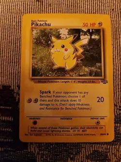 Pokemon TCG Pikachu Jungle 60/64 Mint Condition 1st Edition - Image 1