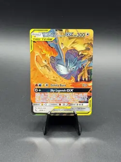 Pokemon TCG Moltres Zapdos Articuno GX 44/68 Tag Team Full Art Ultra Rare NM - Image 1