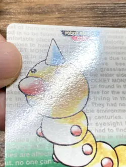 Pokemon Carddass Card Weedle No.13 Bandai Pocket Monsters Green ver. 1996 - Image 4