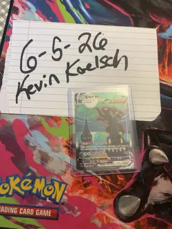 Pokemon TCG Umbreon VMAX Moonbreon Korean 095/069 Eevee Heroes HR Alt Art 🌕 - Image 2