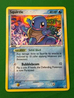 Pokemon TCG Squirtle 64/100 Crystal Guardians NM - Image 1