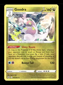 Goodra 197/264 Fusion Strike NM/M Pokemon - Image 1