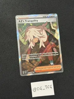 Pokemon Chaos Rising - AZ’s Tranquility - 106/086 - Full Art Rare - M/NM - Image 3