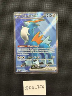 Pokemon Chaos Rising - Cobalion Ex - 103/086 - Full Art Rare - M/NM - Image 1