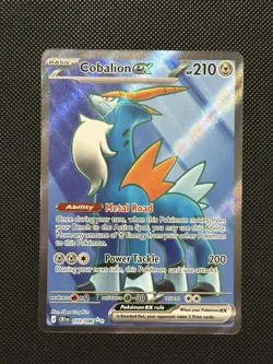 Pokemon Chaos Rising - Cobalion Ex - 103/086 - Full Art Rare - M/NM - Image 2