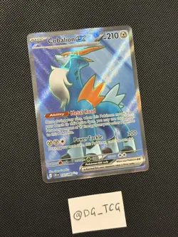 Pokemon Chaos Rising - Cobalion Ex - 103/086 - Full Art Rare - M/NM - Image 3