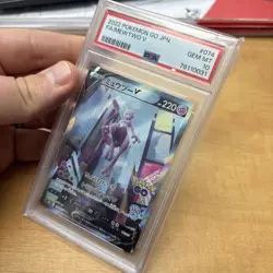 PSA 10 Mewtwo V 074/071 SR S10b Pokemon GO 2022 Japanese Pokemon Card GEM MINT - Image 3