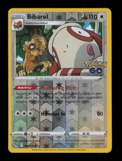 REVERSE HOLO BIBAREL COMMON 060/078 LP POKEMON - Image 1