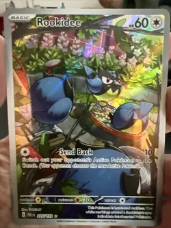Pokemon TCG Rookidee Full Art Holo Card 225/193 Paldea Evolved Illustration Rare - Image 2