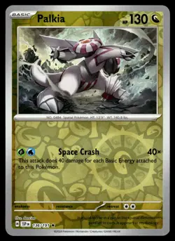 PALKIA 136/191 Rare Surging Sparks Pokemon Reverse Holo NM - Image 1
