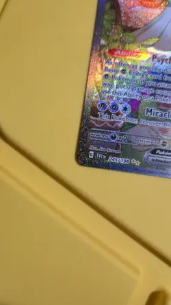 Pokemon Scarlet&Violet Ralts,Kirlia, And Gardevoir Sir Full Art Evolution Set - Image 3