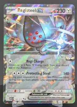 Pokemon Registell ex #145/217 English Ascended Heroes Double Rare - Image 1