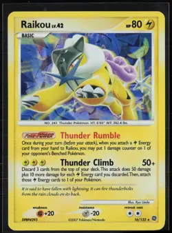 Raikou 016/132 Holo Promo Miscellaneous Cards & Products Pokemon Lightly Played - Image 1