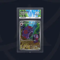 Pokemon Japanese Whirlipede Art Rare 139/086 Black Bolt ACE 10 Gem Mint SV11B - Image 2