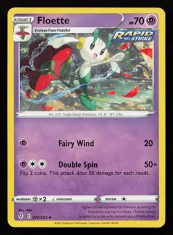 Floette 072/203 Uncommon Evolving Skies Pokemon NM - Image 1