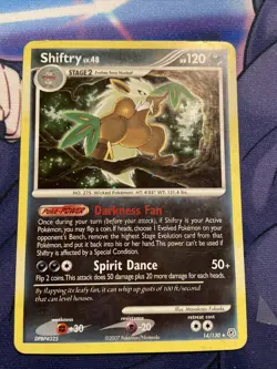 Shiftry 14/130 HOLO RARE Pokemon Diamond & Pearl Base Set 2007 - LP - Image 1