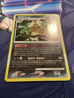 Shiftry 14/130 HOLO RARE Pokemon Diamond & Pearl Base Set 2007 - LP - Image 2
