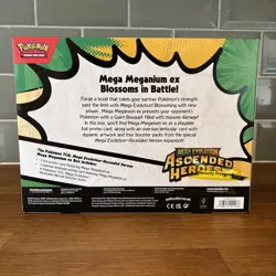 Pokemon TCG: Mega Evolution Ascended Heroes - Mega Meganium ex Box SEALED - Image 2