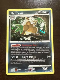 Shiftry LV.48 14/130 LP Holo Pokemon TCG Diamond & Pearl - Image 1