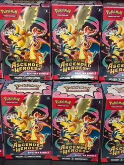 Pokemon Ascended Heroes Booster Bundles - Quantity Available - NEW SEALED - Image 3