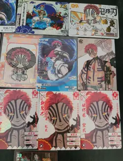 Akaza Card Lot - Demon Slayer Anime CCG 12 Cards Upper Rank - Image 3