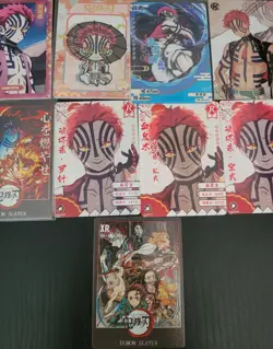 Akaza Card Lot - Demon Slayer Anime CCG 12 Cards Upper Rank - Image 4