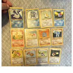 Wizards of the Coast Pokemon TCG 50 Card Lot Base Set Unlimited EN group 3 - Image 1
