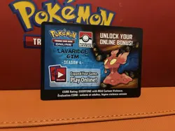 Pokemon League PTCGO Code Card - Lavaridge Gym Season 4 (Digital Delivery) - Image 1