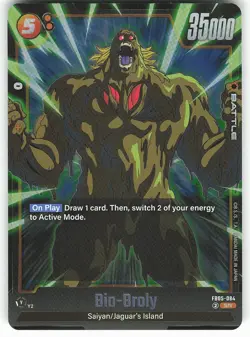 Bio-Broly FB05-084 SR Dragon Ball Super Card - Image 2