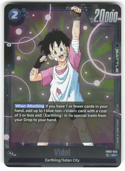 Videl FB03-042 SR Dragon Ball Super Card - Image 2