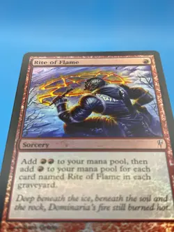 MTG FOIL Rite of Flame Coldsnap Magic the Gathering - Image 3